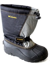 BRAND NEW COLUMBIA Powderbug WATERPROOF LINED SNOW BOOTS YY1145-012 YOUTH SIZE 6
