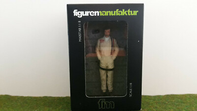 FIGURE pilot Jo SIFFERT 1/18 FIGURE MANUFACTORY AE180021 miniature collection