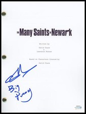 Samson Moeakiola "The Many Saints of Newark" AUTOGRAPH Signed Script Screenplay