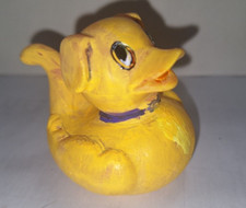 YELLOW LAB - Rubber Duck ducky - Hand-Painted CUTE - Free Shipping
