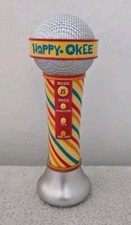 Hallmark Birthday Happy Okee Karaoke Microphone Hamster Voice Changer Works