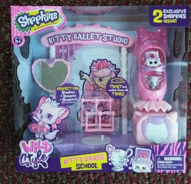 shopkins kitty dance school