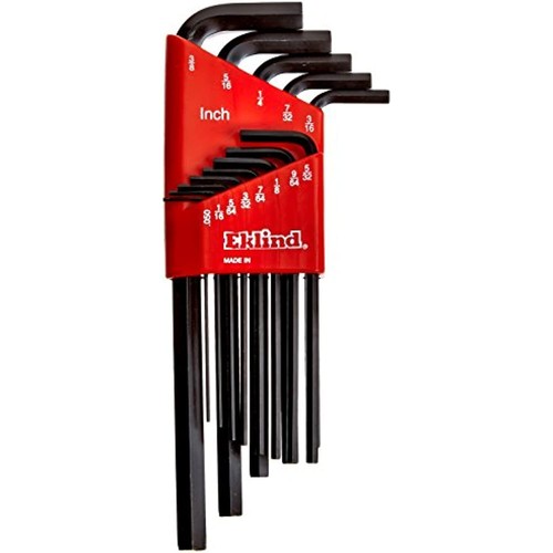 EKLIND 10213 Hex-L Key allen wrench - 13pc set SAE Inch Sizes .050-3/8 Long - Picture 8 of 8