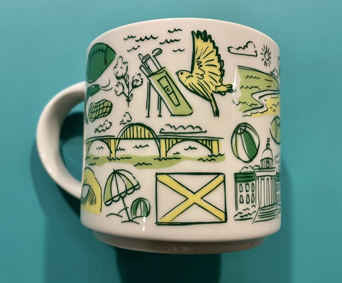 2021 STARBUCKS COFFEE MUG - ALABAMA- VERSION 1 | eBay