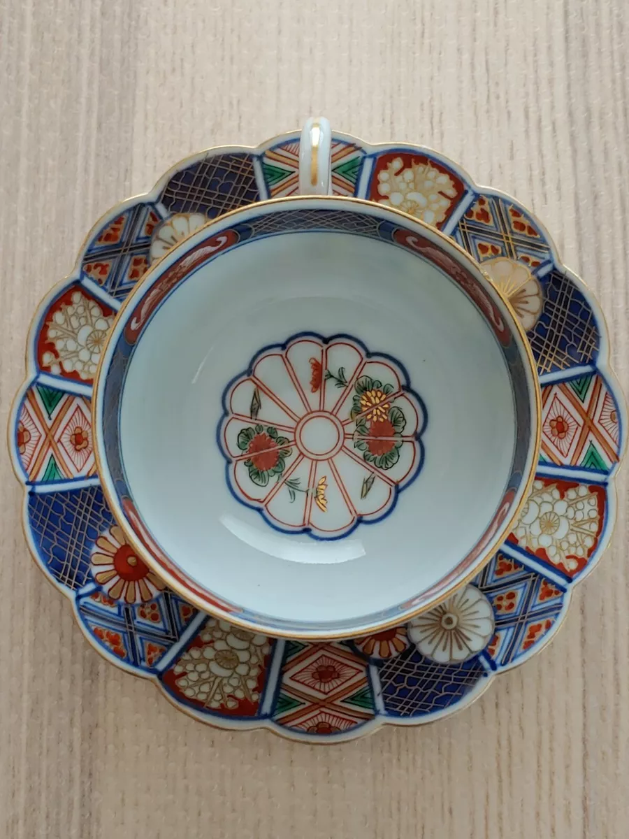 大聖寺伊万里焼青花五彩瓷器奇玉宝鼎之珍Antique Japan Imari Art