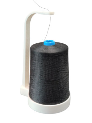 Table base with thread guide for Amann thread (50mm diameter cone)