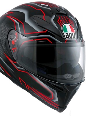 Casco Moto Integrale AGV K5 S Solid - Fibra Composita, Omologazione ECE 22.05, Visiera Max Vision Con Pinlock - Foto 11