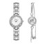 thumbnail 14  - WATCH &amp; BRACELET Women Ladies Girls Stainless Steel Analog Quartz Wrist Watch