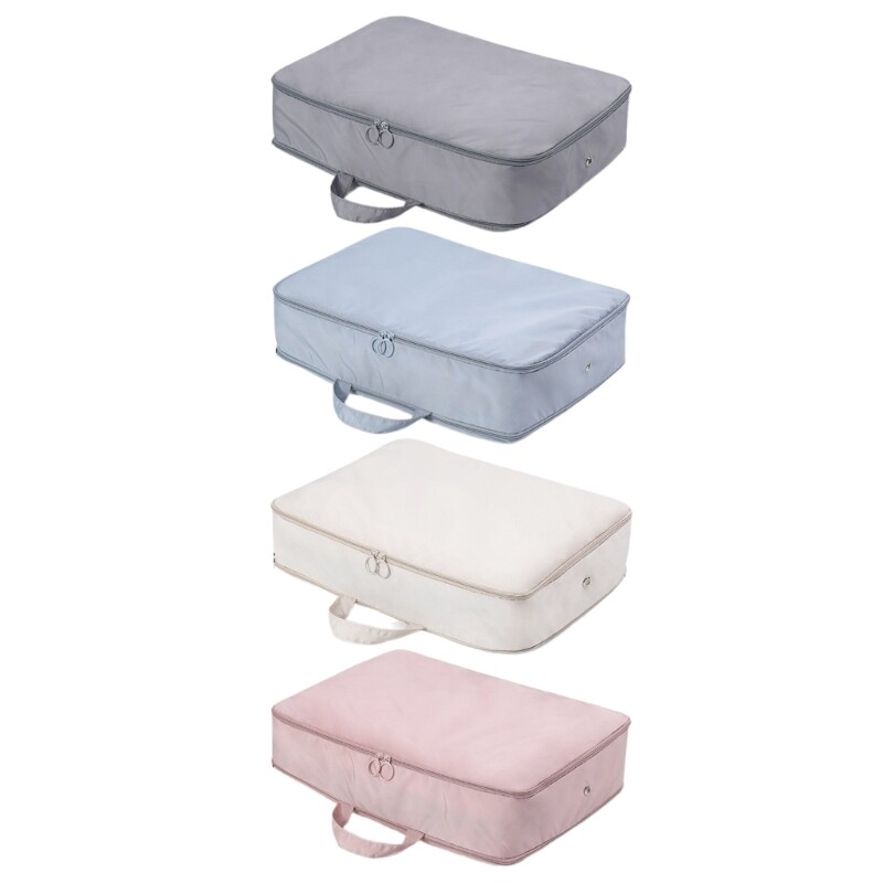 Compression Packing Cubes Expandable Storage Bag Luggage Packing Organizers-image