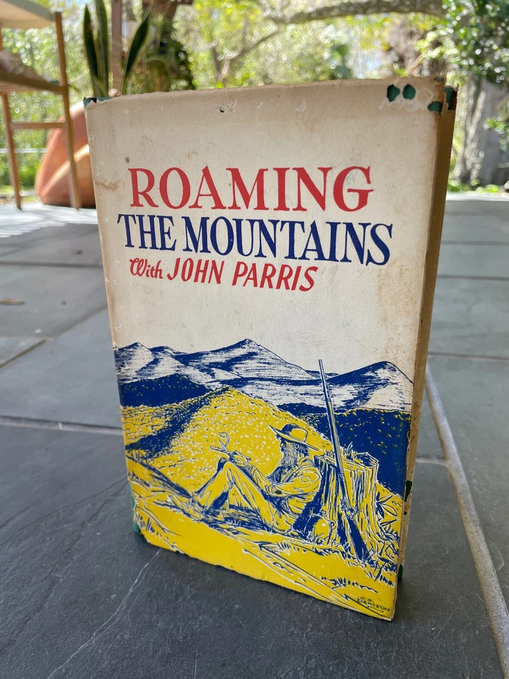 SIGNED Roaming the Mountains John Parris Western North Carolina Asheville 1956 Foto 2 de 4