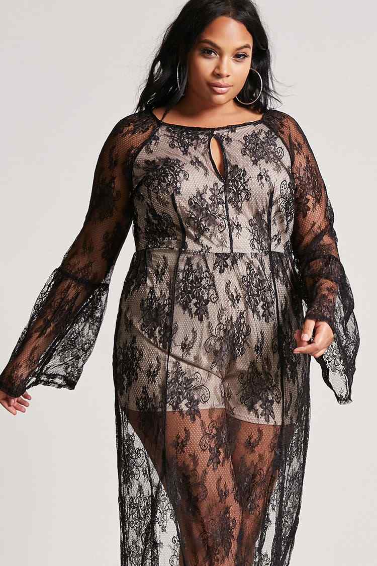 cotton and lace dress Bodita Mini Dress in White Cotton Lace