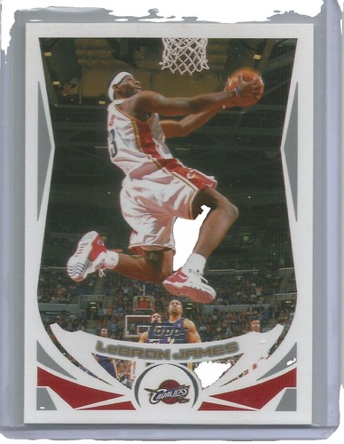 2004 - 05 Topps Chrome Lebron James # 23 2nd Year Basketball Card