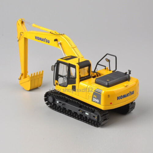 1/50 Diecast Truck Komatsu PC200 Excavator Vehicle Model Alloy Construction Toys - Picture 2 of 10