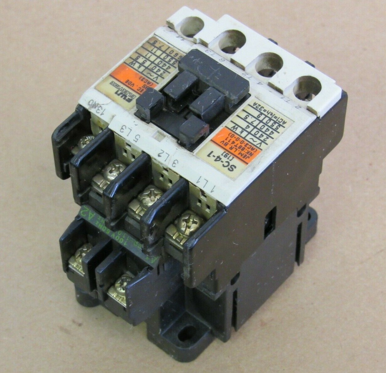 Fuji Electric Sc 4 1 Contactor Starter 4ncoro 4h For Sale Online Ebay