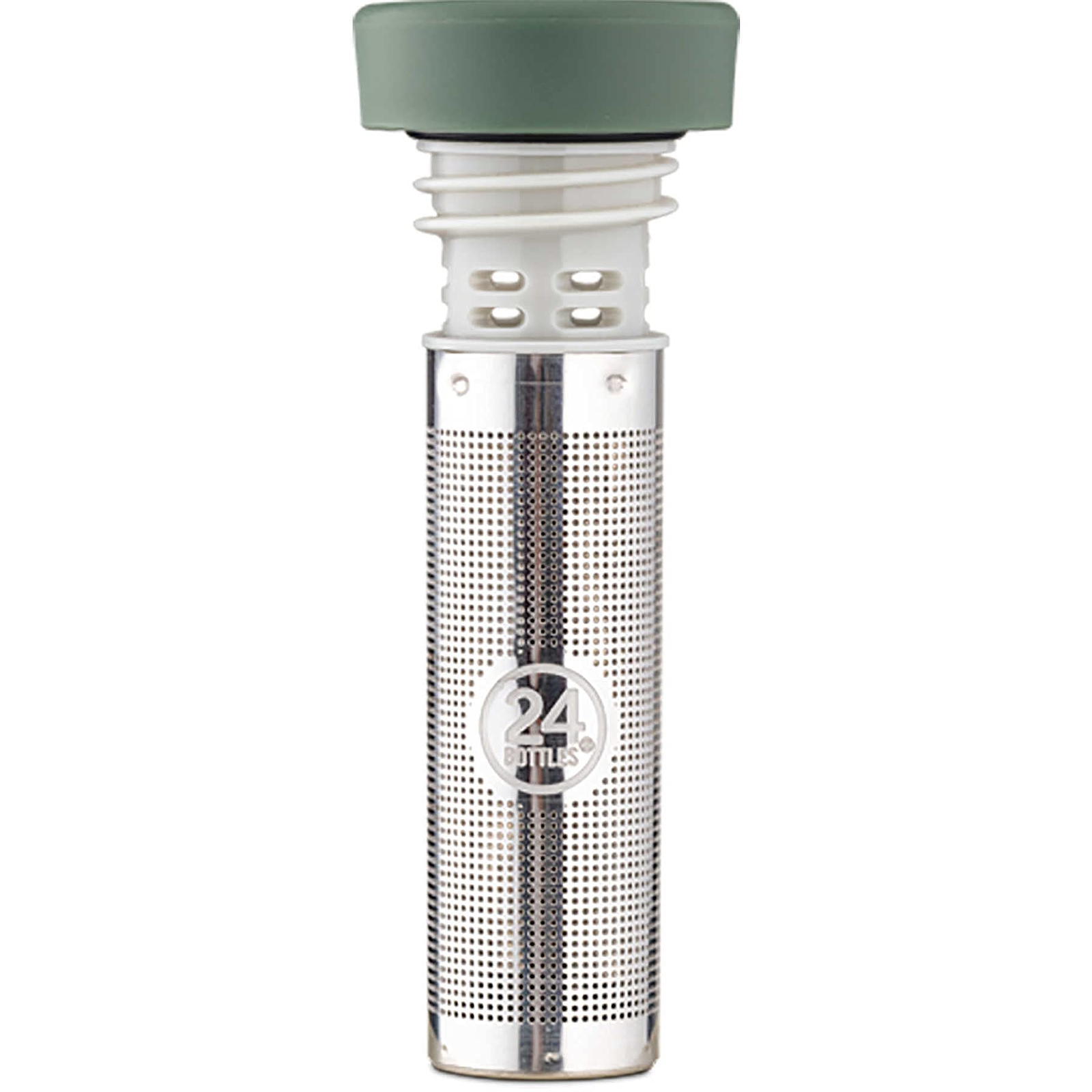 24BOTTLES Infuser Lid Light, Accessorio per Bottiglia d'Acqua Unisex Adulto Tagl