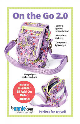 On the Go 2.0 Bag Pattern by Annie
