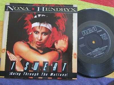 Nona Hendryx    I Sweat (Going Through The Motions)  RCA 400 Vinyl 7inch Single