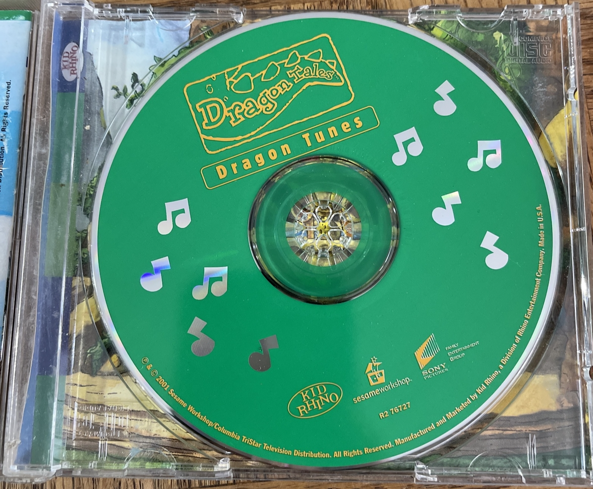 MASCHERA DRAGONHEADS DRAGONTAILS 配布CD Dragon Tales Dragon Tunes CD-Rare Vintage-SHIPS N 24 HOURS