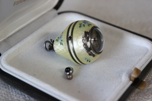VINTAGE STERLING SILVER LADIES PENDANT WATCH SILVER PENDANT WATCH