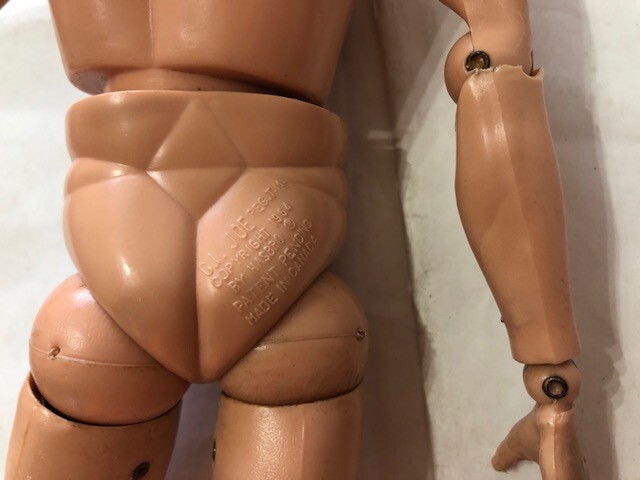 Figurine G.I. Joe Hasbro Vintage – 1964, Fabriquée Au Canada (état De Collection)