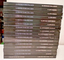 LA GRANDE STORIA DELL'ARTE -1 / 18 -ENCICLOPEDIA COMPLETA -REPUBBLICA L'ESPRESSO