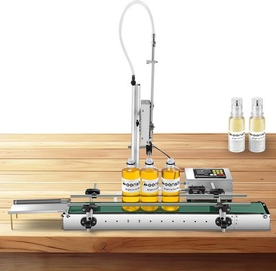 Electric Lift Mini Liquid Filling Machine Line 1-100 Fl Oz Bottle Filler Machine