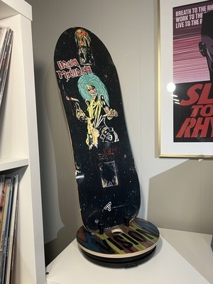 RARE!! Kurt Cobain Iron Maiden Art Jeff Phillips Tony Hawk