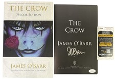 James O'Barr signed Book Graphic Novel Creator - The Crow