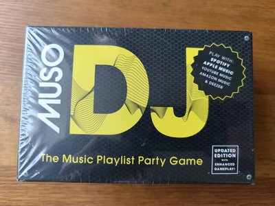 Muso DJ Musik Playlist Partyspiel lustiges Familienbrett AKTUALISIERTE AUSGABE *ANGEBOTE*
