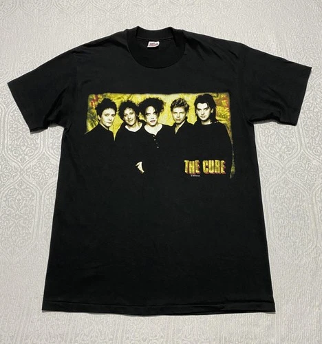 The Cure Shirt Mens XL Black Swing Tour Band Ro 1990s vintage concert t-shirt, vintage, size XL, single stitch, B+ condition
