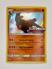 🇨🇦 Mudsdale SM20 S&M Guardians Rising Prerelease Promo Pokemon Card Stamped NM on eBay