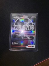 2025 Topps Chrome Formula 1 F1 OLIVER BEARMAN Rookie Top Speed Refractor Rc Sp