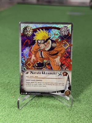 Naruto CCG Diamond Foil Naruto Uzumaki 025 2002 | eBay