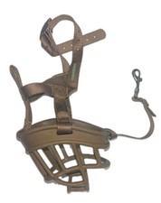 Baskerville Ultra Muzzle for Dogs, Size 4 - Brown, Used Excellent Condition