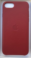 iPhone SE Case Red Leather Case - (Product) Red New Oem Genuine Original