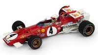 Brumm Ferrari 312B Clay Regazzoni 1970 N.4 Winner Italy Gp W/Pilote 1:43