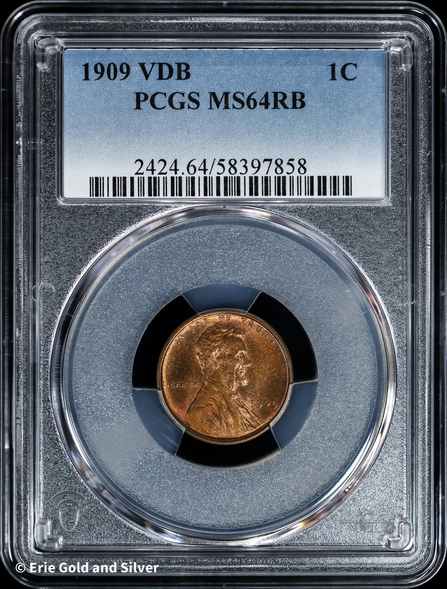 1909 Vdb Penny Pcgs for sale | eBay