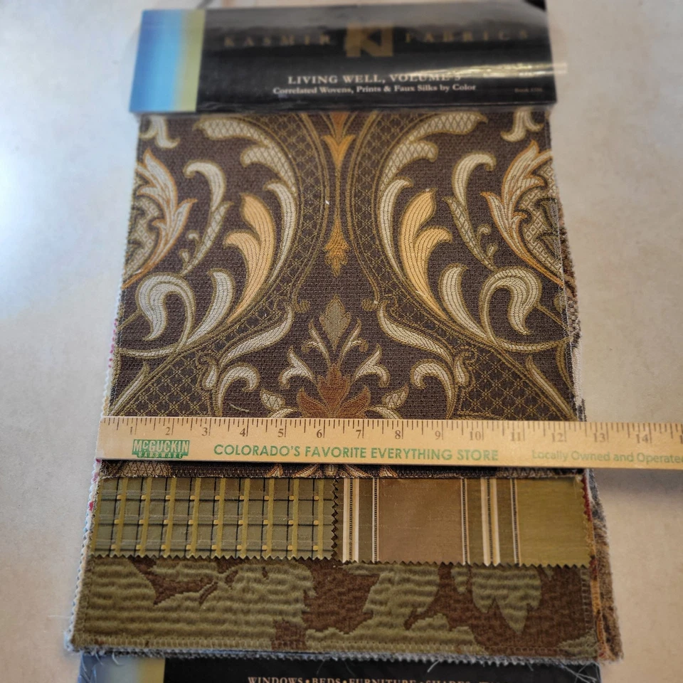 Kasmir Fabric Sample Book  Prints Woven Solid by Color Quilting Huge Heavy - Image 3 of 4