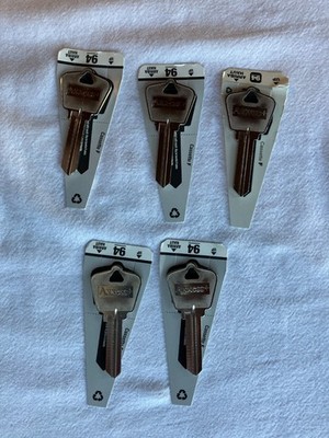 (5) Hillman Access 94 88536 Cassette F Arrow AR4 Key Blank