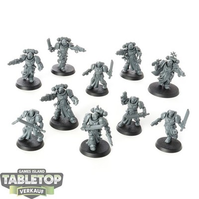 Black Templars - 10 Primaris Crusader Squad - unbemalt