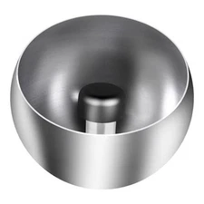 Knock Box Espresso30,Coffee Grounds Knock box,Removable Vertical Knock Silver