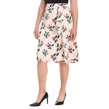 Ted Baker Floral Ruffle Skirt Womens Size Large - Light Pink