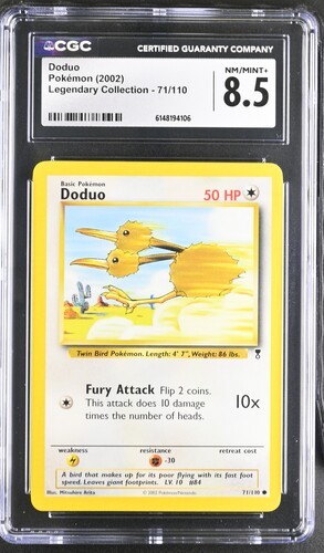 Doduo graded CGC 8.5 for sale on eBay