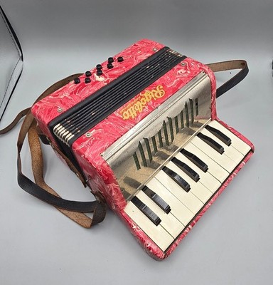 Vintage 1980's Rigoletto Beginner's Accordion German Democratic Republic (GDR)