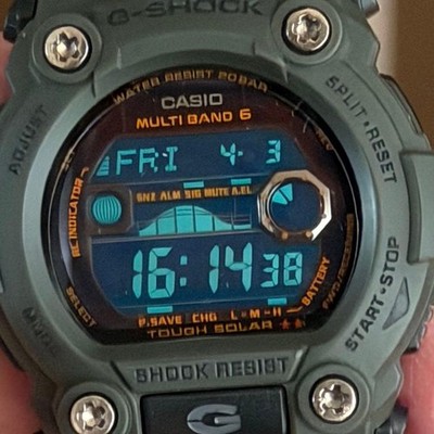 CASIO G-SHOCK GW-7900KG-3JF Army Green Tough Solar Watch | eBay