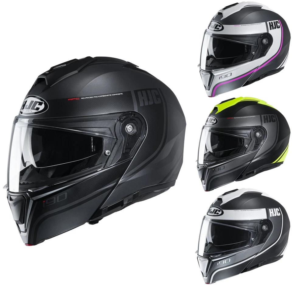 HJC i90 Davan Motorrad Helm Klapphelm mit Sonnenblende Touring - Bild 1 von 1