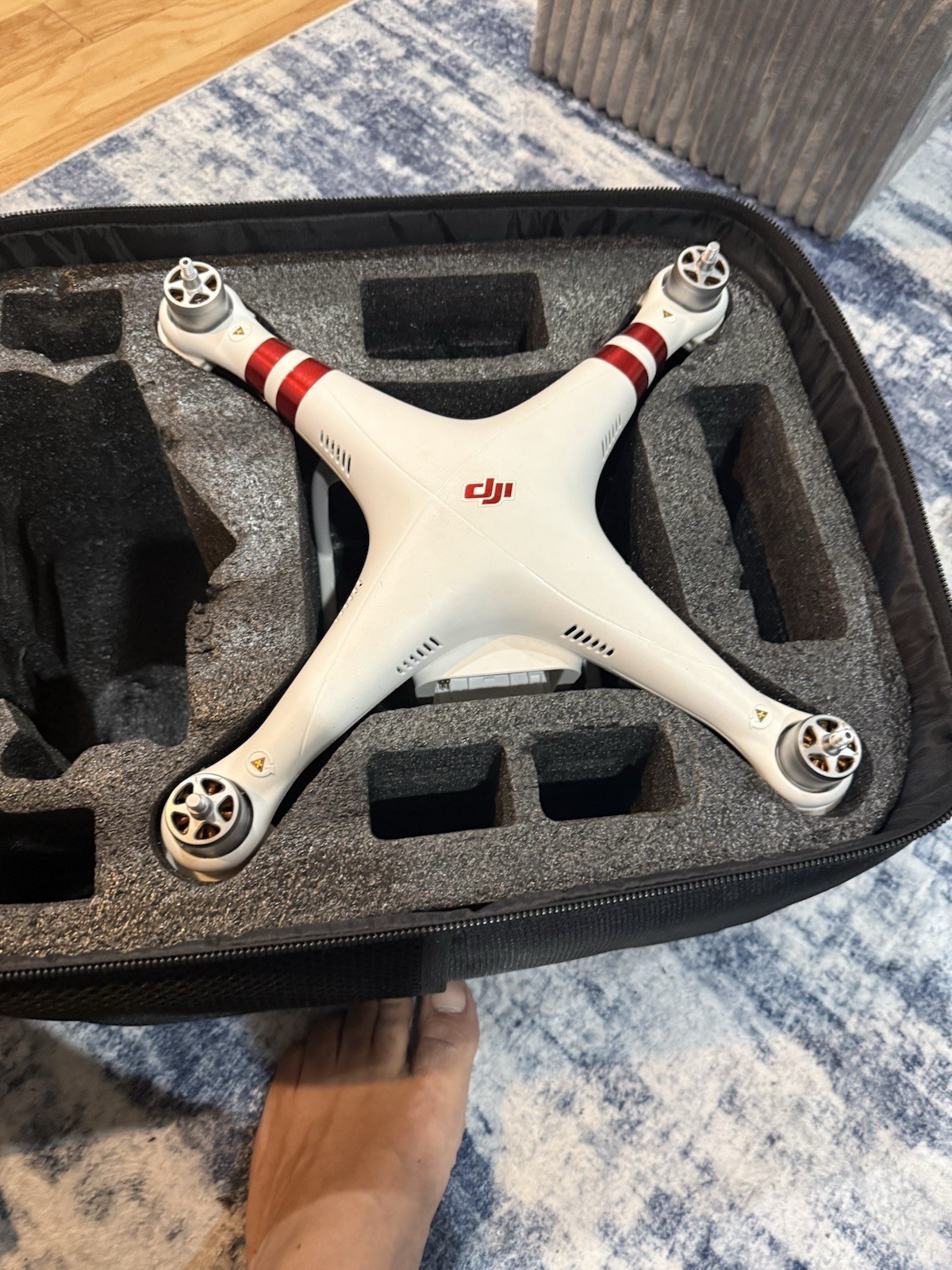 DJI Phantom Drone Remote Control Kit with Accessories & Carrying Case-image