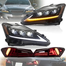 Vland Led Headlights Tail Lights For Lexus Is250 350 Isf 2006-2013 Sequential Vland Led Headlights Tail Lights For Lexus Is250 350 Isf 2006-2013 Sequential