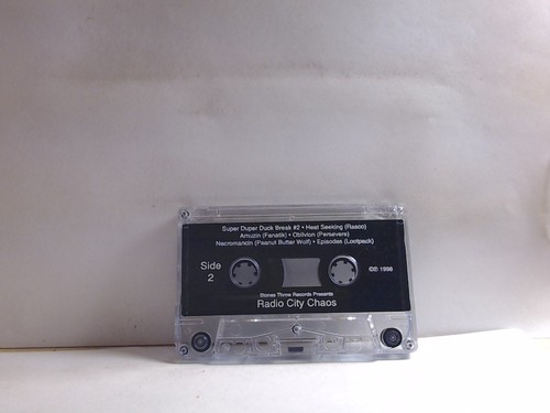 Radio City Chaos, Vol. 1 (Cassette, Promo, Comp, US, 1998, Stones Throw) TP815 - Picture 4 of 4