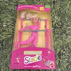 Gymnast Stacie 1995 Vintage Mattel #14609 W/ Gymnastics Bars Bend & Move Body